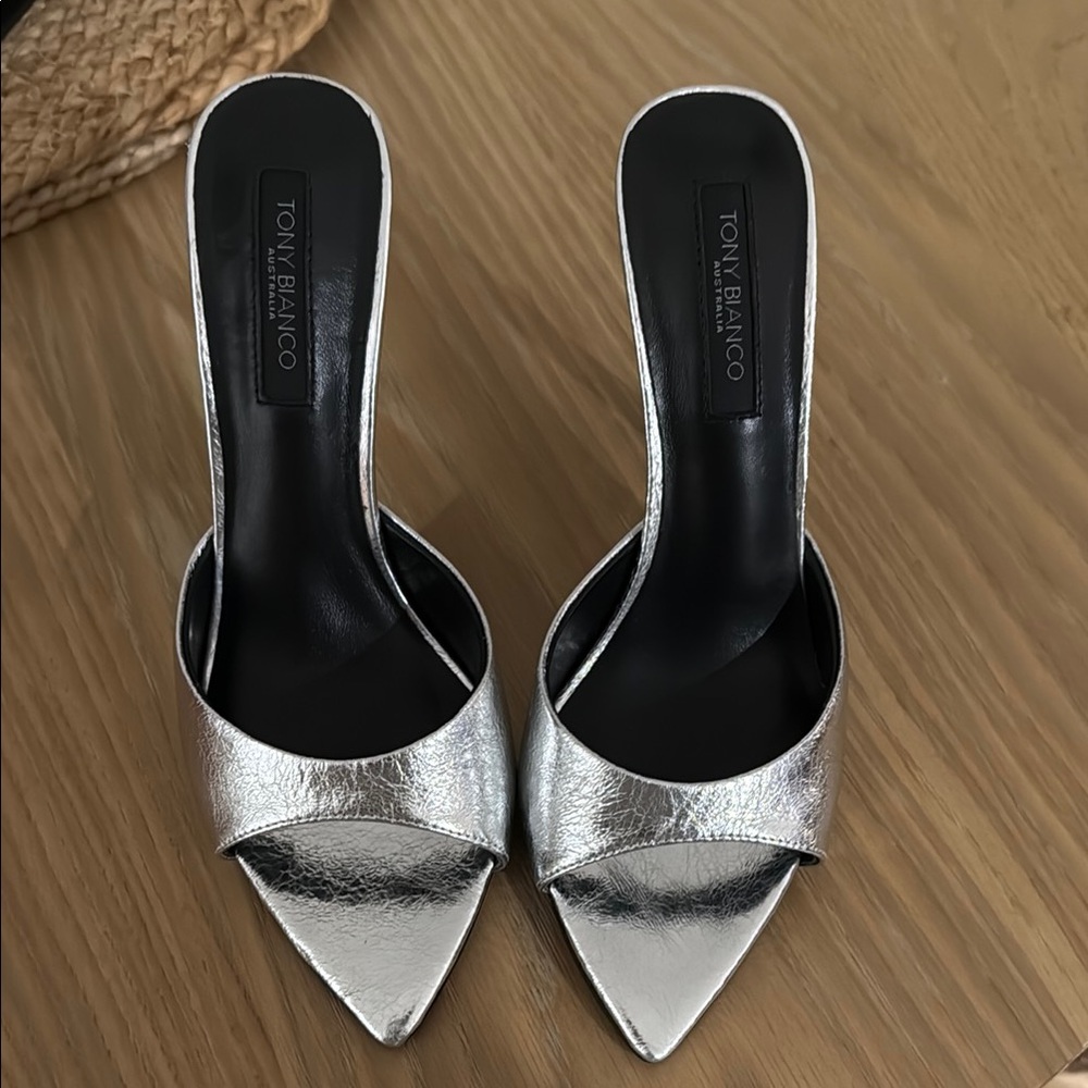 Tony Bianco Silver Women's Heels